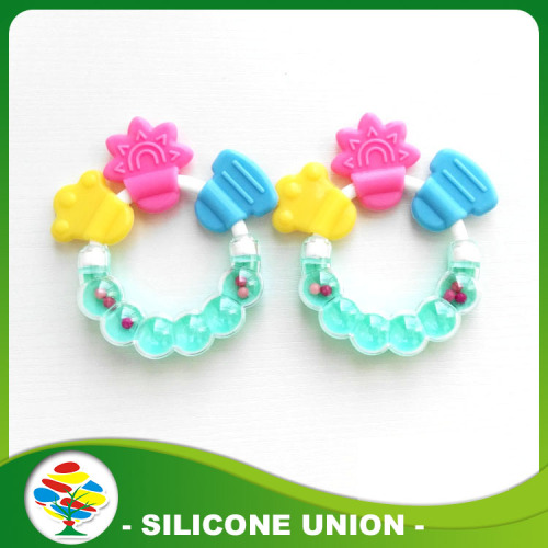 Silicone Baby Teething Ring For Baby Teether