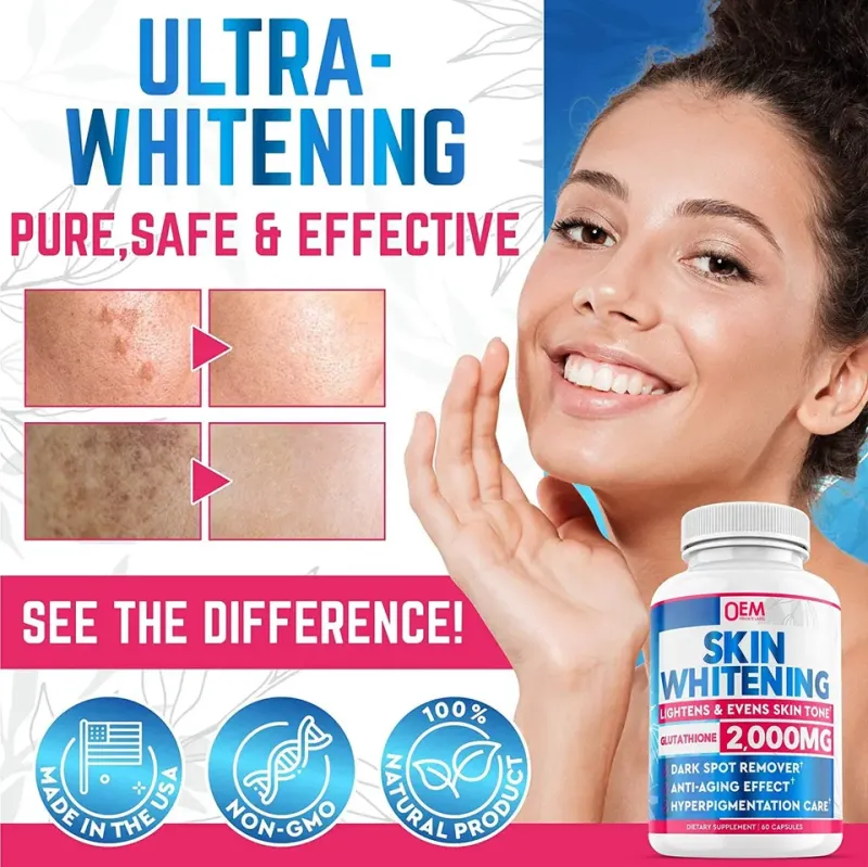 Skin Whitening L-Glutathione Capsules