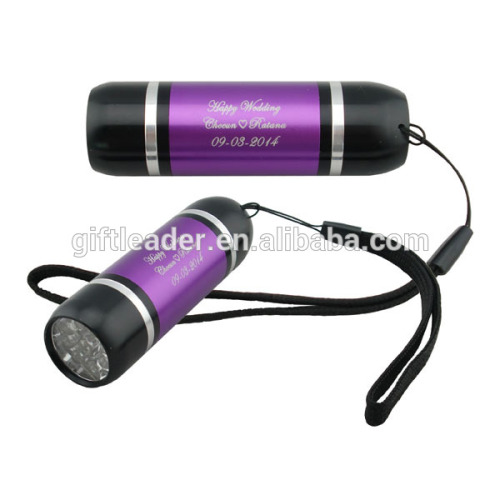 9LED Superb Aluminum Flashlight Torch