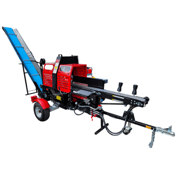 Diesel-Powered Commercial Wood Processor Firewood Machine