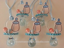 Pacifier Necklaces with Plastic Baby Shower Games Prizes Favors Decorations