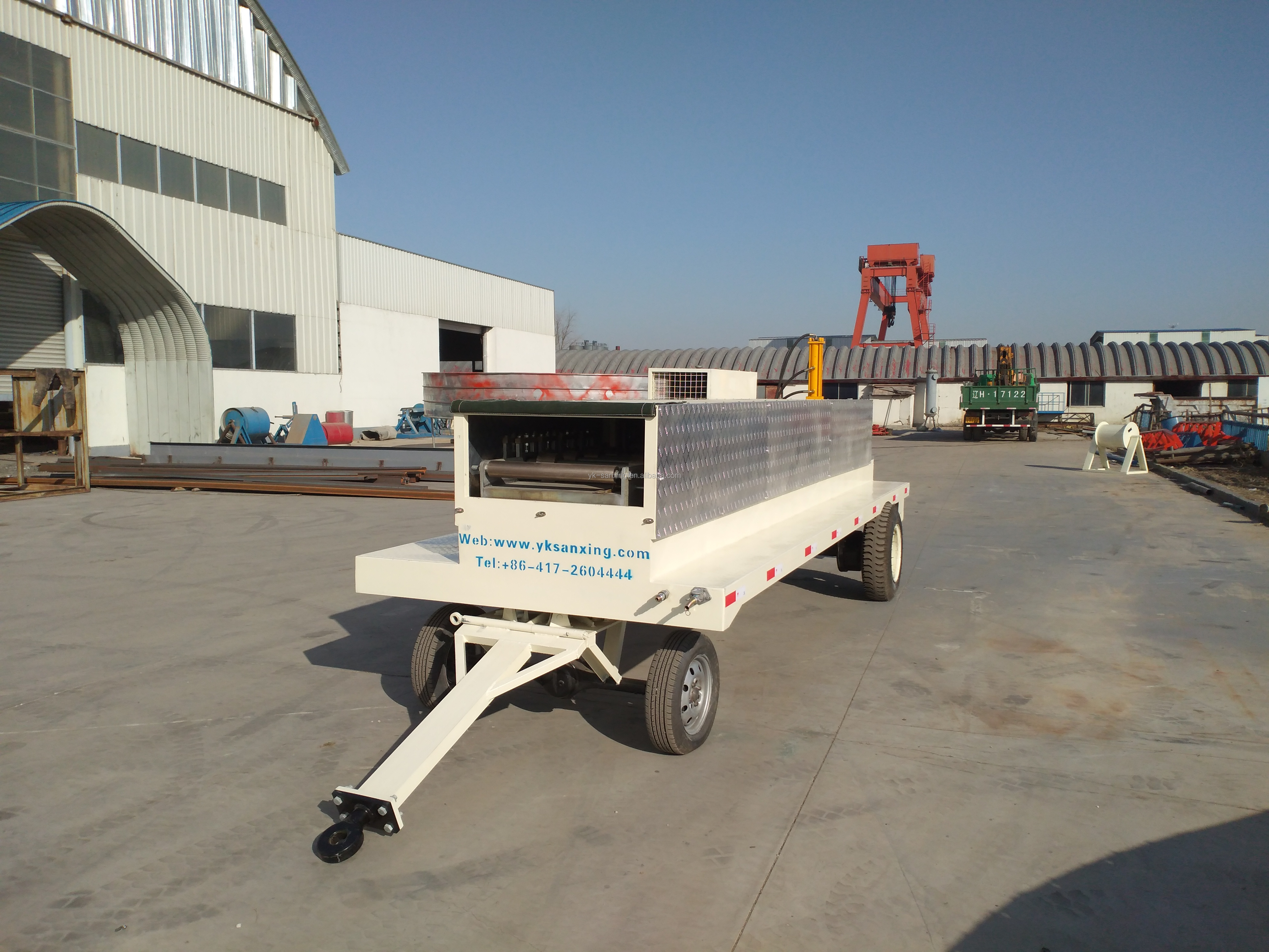 SX-KR-24 Standing Seam Sheet Workshop Roof Forming Machine Roof Zinc-plate Steel Steel Tile 0.8-1.5mm Rolling Thinckness 13m/min