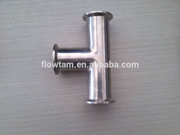 sanitary clamp tee
