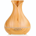 400 ml Vase Wood Ultrasonic Aroma difuzor de umidificare a aerului