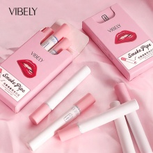 Creative Cigarette Lipstick Set - 4 Colors Matte Long Lasting Waterproof Lipsticks