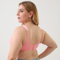 Sujetador de talla grande de algodón unline DEFG para mujer en stock