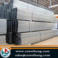 Tubo cuadrado galvanizado en caliente 80MMX80MM