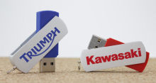 Oem Twister Shape Plastic Usb Flash Drive With High Speed Usb