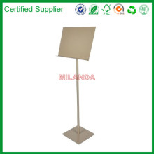 gold poster display rack / menu display stand