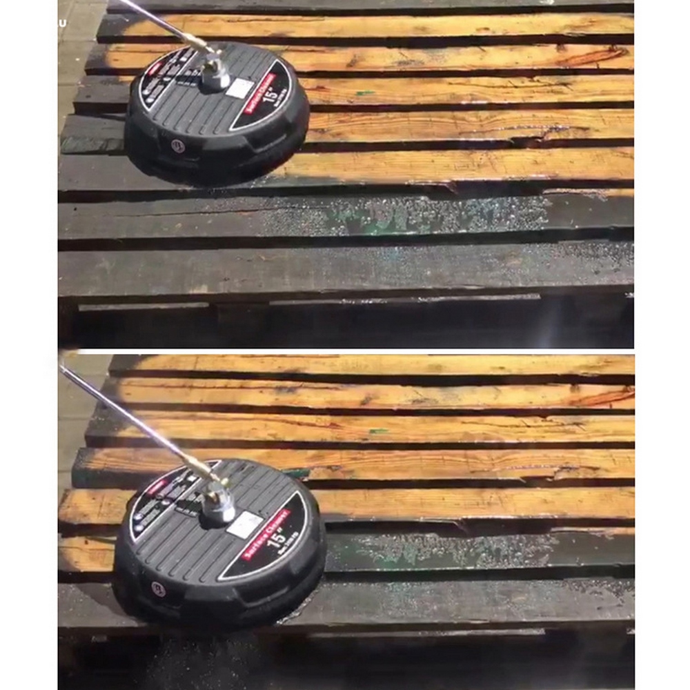 Högtryckstvättplastskrubber med inbyggd roterande mekanism 15 graders sprayvinkelbil Olika golvrengöringsverktyg