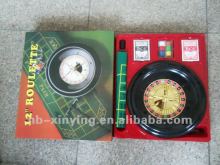 Hot selling plastic roulette wheel game set