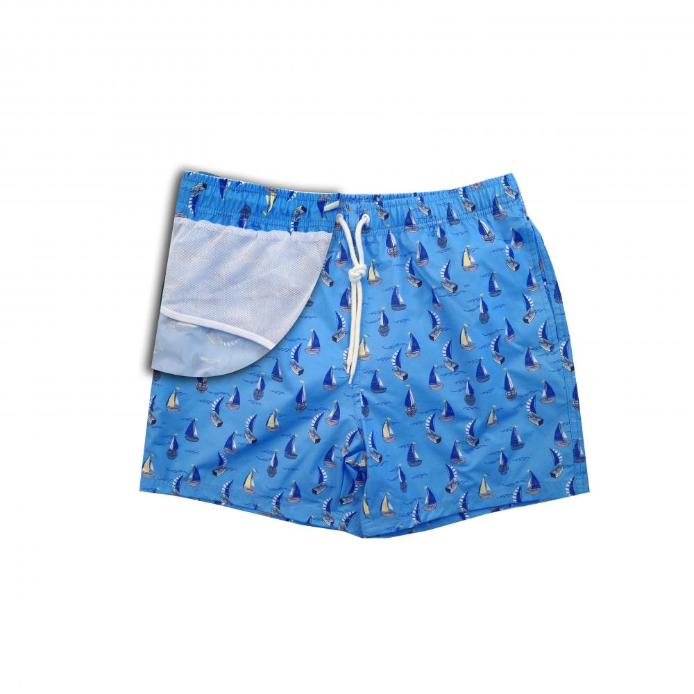 Impression numérique en vrac Trunks de baignade de plage pour hommes