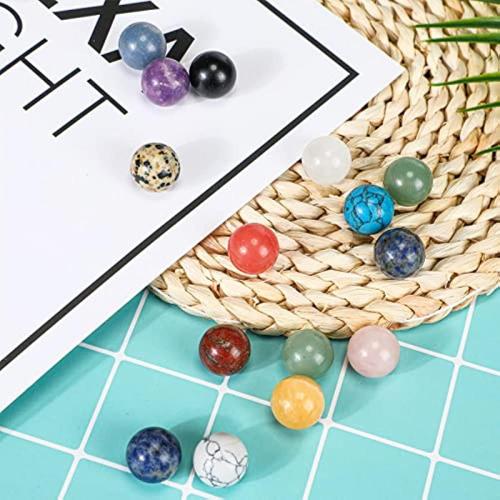 20MM Serpeggiante Chakra Balls for Stress Relief Meditation Balancing Home Decoration Bulks Crystal Spheres Polished