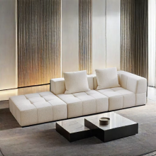 Modern Tufted Compressible Sectional Sofa