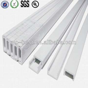 Plastic sliding door profile