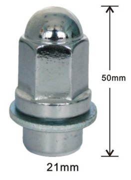 Bulge mag with washer nuts