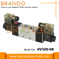 4V320-08 5/2 válvula solenoide neumática doble direccional