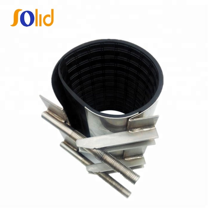 Stainless Steel Band Type Repair Clamp For Large Diameter Pipe