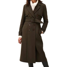 2022 European and American style Custom women coats plus size women's coats wool coats for women