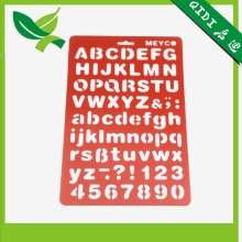 CangNan Zion alphabet plastic drawing stencil