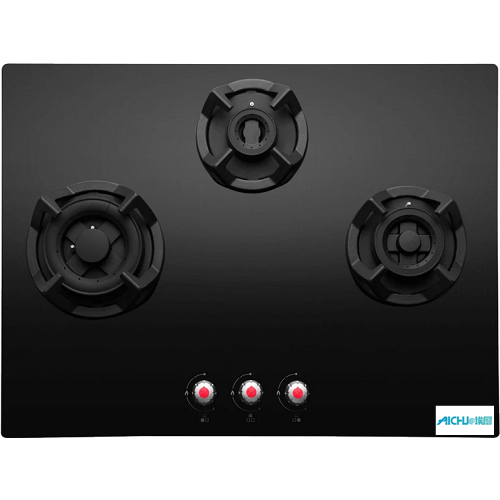 Classic Black Glass Built-in Hob 2 Burner