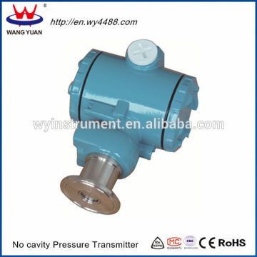Non cavity Sanitary Clamp mounting Pressure sensor