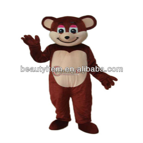 new arrival cartoon Character Brown Bear Mascot Costume
