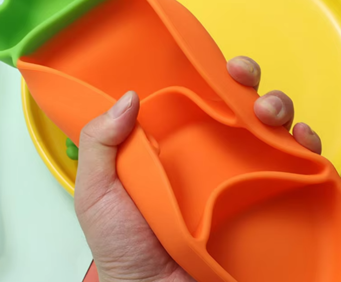 Silicone children's tableware Silicone children's tableware