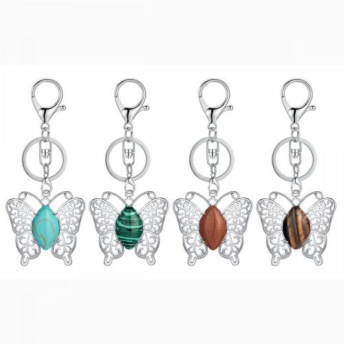 Butterfly Crystal Keychains For Women Girls Cute Animal Fashion Keyring