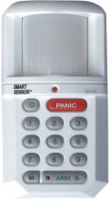 Programmed codes motion activated alarm chime