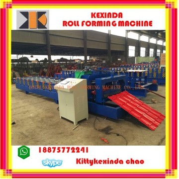 840 glazed type steel roof sheet making machines