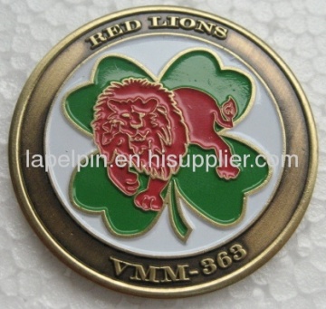 Anti Brass Plating Challenge Coin 