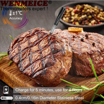 Bluetooth Wire-Free Bbq Thermometer Probe