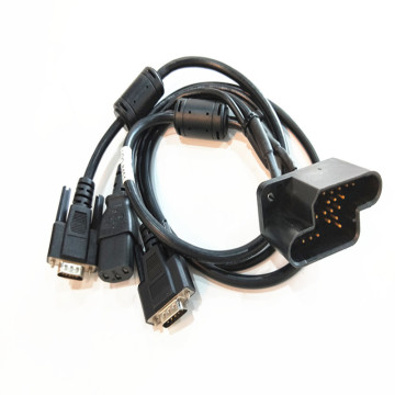 Casino Single Display Customized DSUB Connector Cable