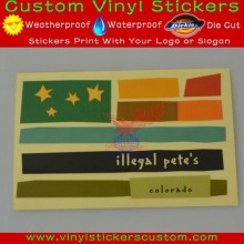 car logo sticker printing