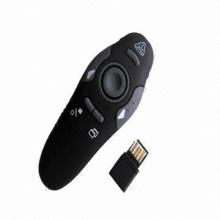 2.4G Wireless presenter with trackball mouse power pointer
