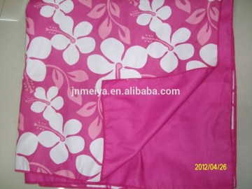 printing Microfiber Sport towel With Mesh Bag