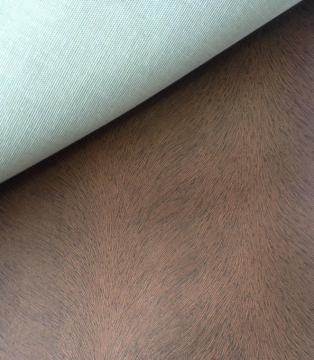 Weft Suede bonded with TC & Embossed