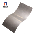 Dark silver matt paint metallic coating bonding powder