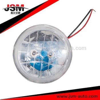 Halogen work lamp crystal case auxiliary light