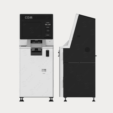 Standalone Cash and Coin Deposit CDM kiosk for Financial Institute