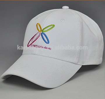 white baseball cap, embroidery logo hat, embroidery logo cap