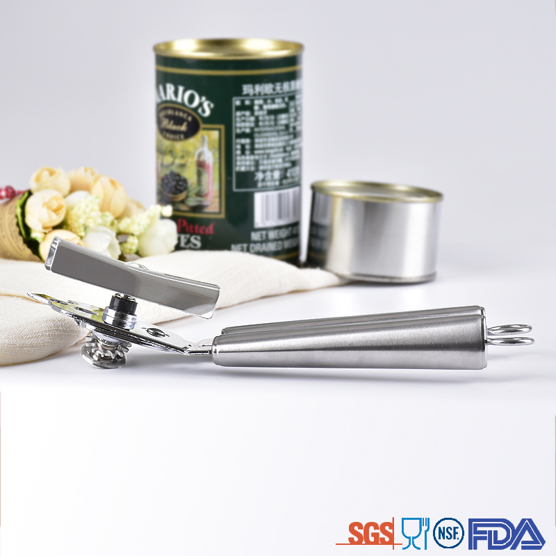 Stainless Steel Handle Tin Opener manual