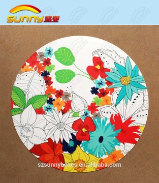 Printing square paper placemats