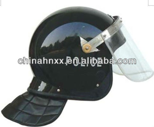 Anti riot police helmet with visor for control riot