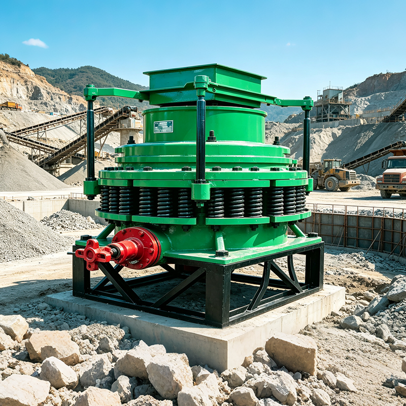 Concasseur à cône pour granit et basalte Cone crusher for granite and basalt