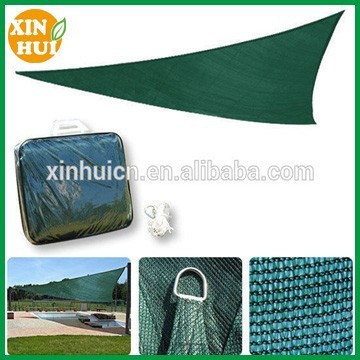 triangle shade sail awning sun mesh