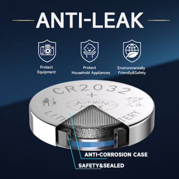 Wholesale CR2032 Lithium Batteries - 3V CR Button Cell Primary Batteries