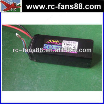 MAXFORCE 12000mAh 22.2V 15C Battery For RC Multicopter large DJI S800 rotor aircraft