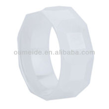 White industrial ceramic raschig ring